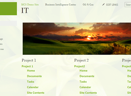 SharePoint Tables of Contents