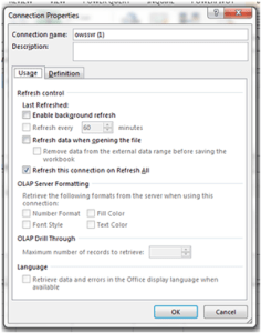 Connection Properties