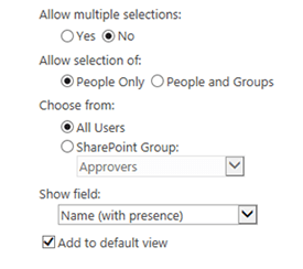 Task List Column Types